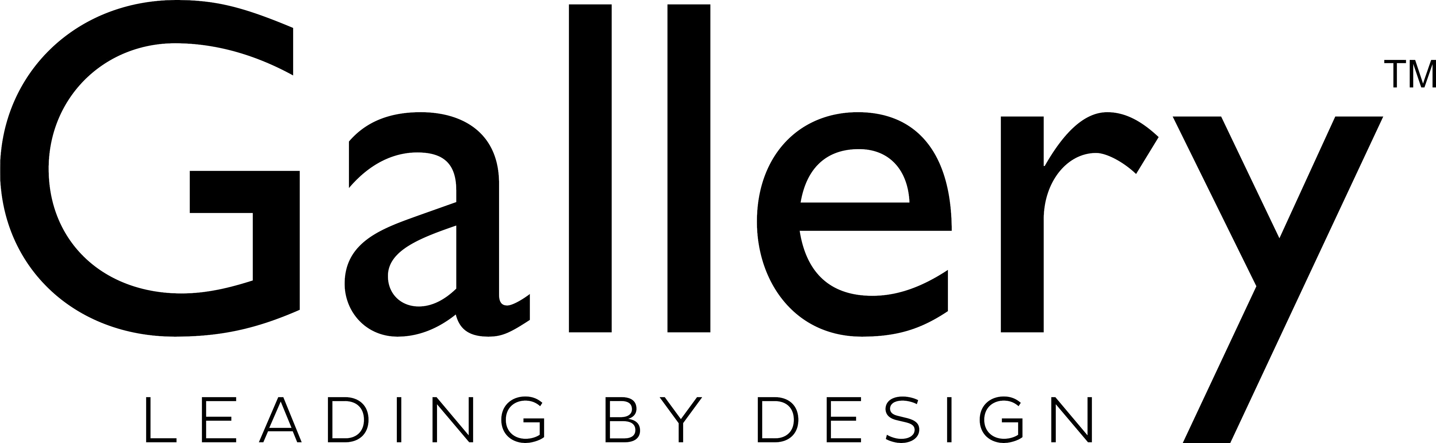 GALLERY Leading Logo Black